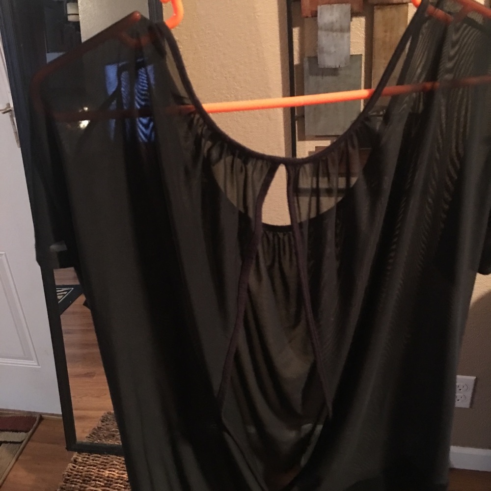 Sheer DEB top